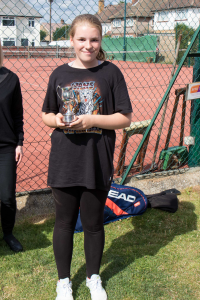 Girls' Singles Champion