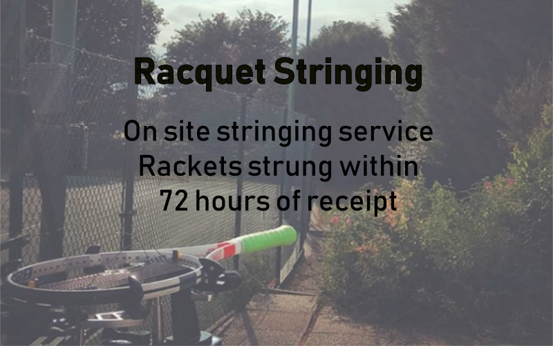 Racquet Stringing
